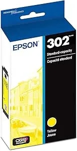 Epson 302 Claria Premium Ink Standard Capacity Yellow Cartridge (t302420-S) Works With Expression Xp-6000, 6100