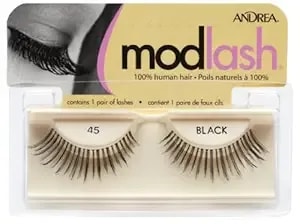 Andrea Mod Strip Lash Pair Style 45 (Pack Of 4)
