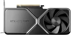 Nvidia - Geforce Rtx 4070 Super 12gb gddr6x Graphics Card - Titanium/Black