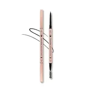 Beauty Superfine Micro Brow Pencil – 1.5mm Ultra-Fine Tip, Waterproof, Vegan Formula, 6 Shades – Long-Lasting Natural Eyebrow Pencil (06 - Dark Grey, 0.08g/0.002 Fl.Oz（Pack Of 1）)