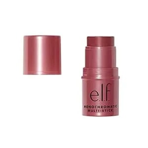 E.L.F. Monochromatic Multi Stick, Travel-Sized Luxuriously Creamy & Blendable Color For Eyes, Lips & Cheeks, Vegan & Cruelty-Free, Luminous Berry, 0.17 Oz