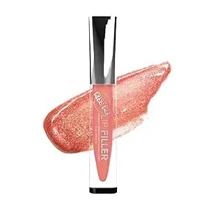 Sistar Kiss Me Lip Filler Plumping Lip Gloss Hydrating High Shine Ultra Glitter Shimmering 2.5 Ml / 0.09 Fl. Oz. (Fiji)