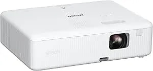 Epson Epiqvision Flex CO-W01 Portable Projector 3-Chip 3LCD, Widescreen, 3000 Lumens Color/White Brightness, 5 W Speaker, 300-Inch Home Entertainment And Work, Streaming Ready