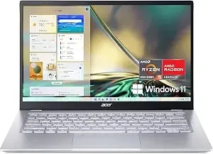 Acer Swift 3 sf314-44-r3zm Laptop - 14" Full Hd Ips - 100% Srgb - Amd Ryzen 5 5625u Hexa-Core Processor - Amd Radeon Graphics - 16gb lpddr4x - 512gb Ssd - Wi-Fi 6e - Backlit Keyboard - Windows 11