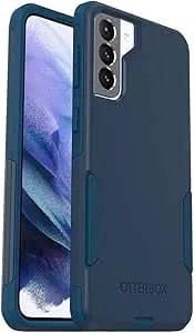 Otterbox Galaxy s21+ 5g (Only - Does Not Fit Non-Plus Size Or Ultra) Commuter Series Case - Bespoke Way (Blazer Blue/Stormy Seas Blue), Slim & Tough, Pocket-Friendly, With Port Protection