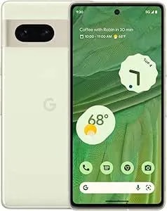 Google Pixel 7 5g 128gb 8gb Ram 24-Hour Battery Factory Unlocked For Gsm Carriers Global Version - Lemongrass (Renewed)