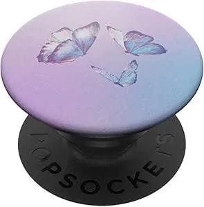 Popsockets Phone Grip, Butterfly Popsocket- 90'S Butterflies Popsockets Adhesive Popgrip