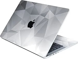 Razer Skin Vinyl Laptop Wrap: Macbook Pro 14-3m Cast Vinyl - Premium Textured Finish - Scratch & Water-Resistant - Easy To Apply - Full Wrap - Geometric - Mercury