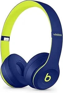 Beats By Dr. Dre - Beats solo3 Wireless On-Ear Headphones - Beats Pop Collection- Pop Indigo(Renewed)