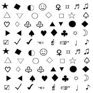 50+ Sheets Mini Geometric Small Tiny Temporary Tattoos For Kids Adults, Tiny Poker Symbol Heart Star Fake Tattoo Stickers, Waterproof Long Lasting Body Art For Finger Ear Wrist