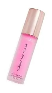 Lawless Forget The Filler Lip Plumping Line Smoothing Gloss - Daisy Pink - Premium Volumizing Lip Gloss With Natural Ingredients Designed To Plump, Firm, And Hydrate Lips 0.11 Oz