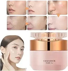 Xirujnfd Kekecai Hydro 𝐖𝐡𝐢𝐭𝐞𝐧𝐢𝐧𝐠 Cream, Anti Wrinkle And Firming Foundation, Kekecai Cream Foundation, Makeup Creams For Brightening (1pcs)