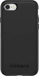 Otterbox Iphone Se 3rd/2nd Gen, Iphone 8/7 (Not Compatible With Plus Sized Models) Symmetry Series Case - Black, Ultra-Sleek, Wireless Charging Compatible, Raised Edges Protect Camera & Screen