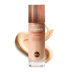 Mcobeauty Flawless Glow Luminous Skin Filter - 3 Light - 4-In-1 Primer, Highlighter & Foundation Booster - Dewy Illuminating Tint Face Makeup With Squalane Vitamin E - Vegan & Cruelty Free