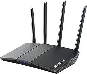 Asus Rt-ax3000s Dual Band Wifi 6 Extendable Router, Instant Guard, Parental Control Scheduling, Built-In Vpn, Aimesh Compatible