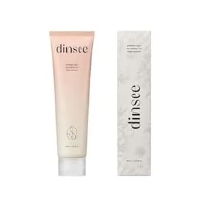 Dinsee Premium Vegan Microbiome Rice Foam Cleanser- Gentle Korean Rice Face Wash, Vegan Face Cleanser, Daily Facial Cleanse, Makeup Remover, Reduce Sebem, 150ml / 5.07fl.Oz