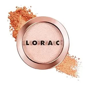 Lorac Light Source Mega Beam Highlighter - Highlighter Makeup Powder - Shimmer Highlighter - Gilded Lily Gold