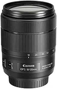 Canon Cameras US 1276C002 All-Round Lens EF-S 18-135mm F/3.5-5.6 Is USM (Black)
