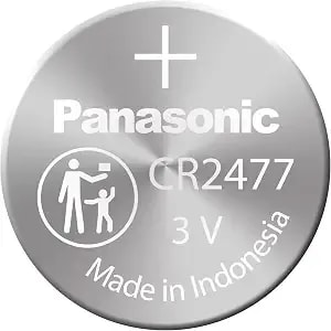 Panasonic cr2477 3v Litium Coin Cell Battery By Panasonic