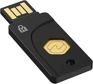 Kensington Verimark Nfc+ Usb‑A Security Key, fido2/Webauthn Hardware Authenticator For Passwordless Login, Works With Windows, Macos & Chrome Os