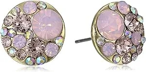 Betsey Johnson Crystal Stud Earrings