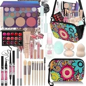 Makeup Sets For Teens Makeup Kits For Teen Girls Travel Make Up Kit Set For Girls Beginners Make Up Set Gift Sets For Girl Teenagers