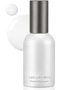 Jung Saem Mool Essential Mool Cream - Hydrating Primer For A Long-Lasting Foundation Makeup, Glow Finish, Centella And Panthenol For Glass Skin, Korean Skincare (Original, 1.7 Fl Oz)