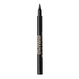 Arches & Halos Microblading Brow Shaping Pen - Fuller, More Defined Brow - Long-Lasting, Smudge Resistant, Rich Color - Vegan And Cruelty Free Makeup - Neutral Brown - 0.026 Oz