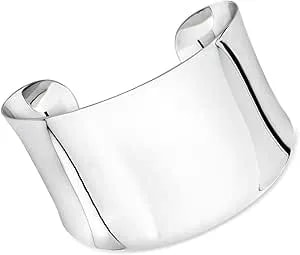 Ross-Simons Sterling Silver Wide Polished Cuff Bracelet