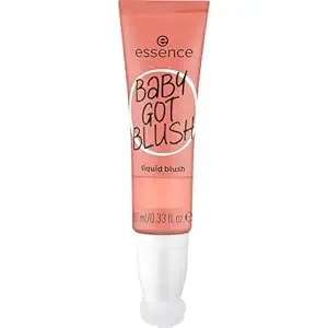 Essence - Baby Got Blush Liquid Blush - Lightweight, Buildable, Radiant With Sponge Applicator - Vegan & Cruelty Free (40 - Coral Crush)