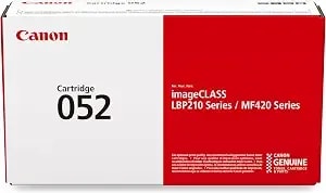 Canon Genuine 052 Black Toner Cartridge Compatible With lbp214dw, lbp215dw, mf424dw, mf426dw, mf429dw