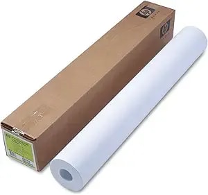 Hp Bond Paper 36" X 300 Ft - 24 Lb Basis Weight - Matte - 95 Brightness - 1 / Roll - White