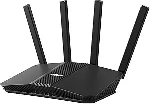 Asus Rt-be55 Wifi 7 Router, 3.6gbps, 2,000 Sq. Ft., Mesh + Vpn Support