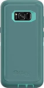 Otterbox Defender Series Screenless Case For Samsung Galaxy s8+ - Frustration Free Packaging - Aqua Mint Way (Aqua Mint/Mountain Range Green)