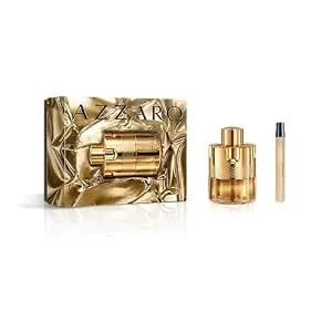 Azzaro Forever Wanted Elixir - Cologne Gift Set - Elixir Cologne Set For Men - Raspberry & Cardamom Notes - Leather Accord