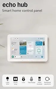 Like-New Amazon Echo Hub, 8” Smart Home Control Panel, Designed For Alexa+, Compatible With Thousands Of Devices