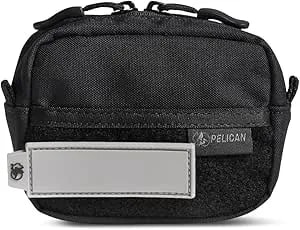 Pelican Aegis Edc Molle Pouch (4" X 3") - For Aegis Backpack And Duffel (Black)