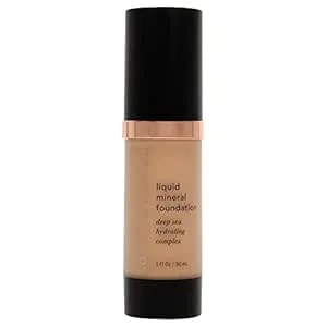 Youngblood Liquid Mineral Foundation, Sun Kissed - Lightweight, Dewy Full Coverage Makeup For Dry Skin - Poreless, Flawless Tinted Glow - Vegan, Cruelty Free, Gluten-Free