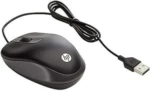 Hp Usb Travel Mouse - Cable - Usb - 1000 Dpi - Scroll Wheel - 2 Button(S) - Symmetrical