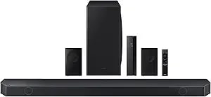 Samsung Hw-q910d 9.1.2 Ch Soundbar W/Dolby Audio, Surround Sound Expansion, Adaptive Sound, Wireless Subwoofer, 2024