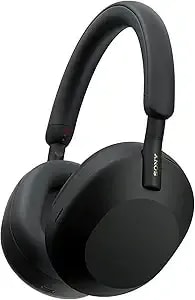 Sony Wh-1000xm5 Noise Canceling Wireless Headphones - 30hr Battery Life - Over-Ear Style - Optimized For Alexa And Google Assistant - Built-In Mic For Calls - Black
