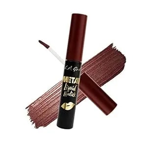 L.A. Girl Metal Liquid Lipstick, Bronzed gml860