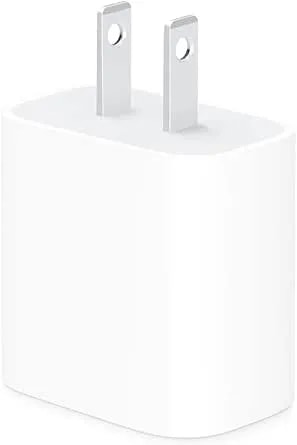 Apple 20W USB-C Compact Power Adapter: Fast And Convenient Charging, Type C Wall Charger
