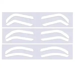 150 Sheets Eyebrow Shaping Stickers, Airbrush Stencil Disposable Template Tint For All Face Shapes And Sizes