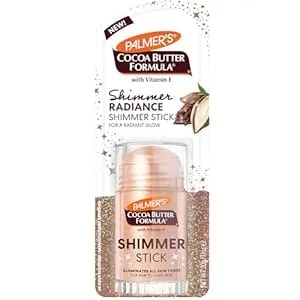 Palmer'S Cocoa Butter Formula Body Shimmer Stick With Vitamin E, 1 Oz, Radiant Highlighter Makeup For Body Glow, Provides 48-Hour Moisture, All Skin Tones & Types, Dermatologist Approved