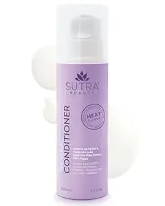Sutra Heat Guard Hair Conditioner For Frizzy Dry & Damaged Hair - Thermal Protecting Conditioner Hydrates, Protects & Repairs Against Heat With Hyaluronic Acid - Anti-Frizz Haircare Products