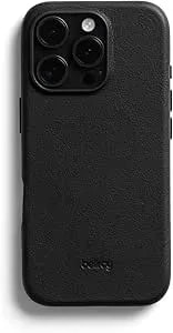 Bellroy Leather Case For Iphone 16 Pro - Black