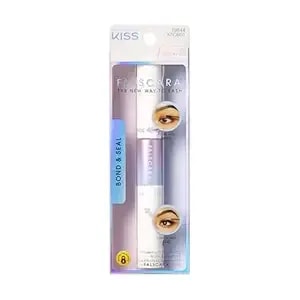 Kiss Falscara Diy Eyelash Extension Bond & Seal Infused With Biotin & Vitamin E – Strong Gentle Comfortable Lash Adhesive For All Day Wear For Use With Falscara Lash Wisps, Remover, And Applicator