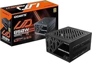 Gigabyte 850w Psu - 80 Plus Gold Certified - Pcie 5.0 And Atx 3.1 Ready - Fully Modular Power Supply (Gp-ud850gm-A pg5)