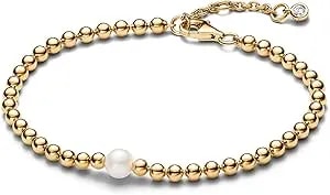 Pandora Treated Freshwater Cultured Pearl & Beads Bracelet 563173c01-16